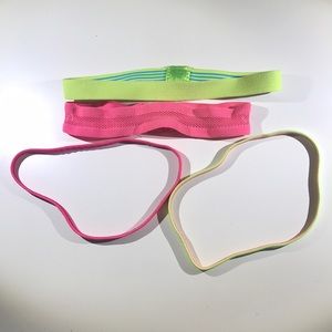 BRAND NEW 4 Pack of Pink and Yellow Headbands!